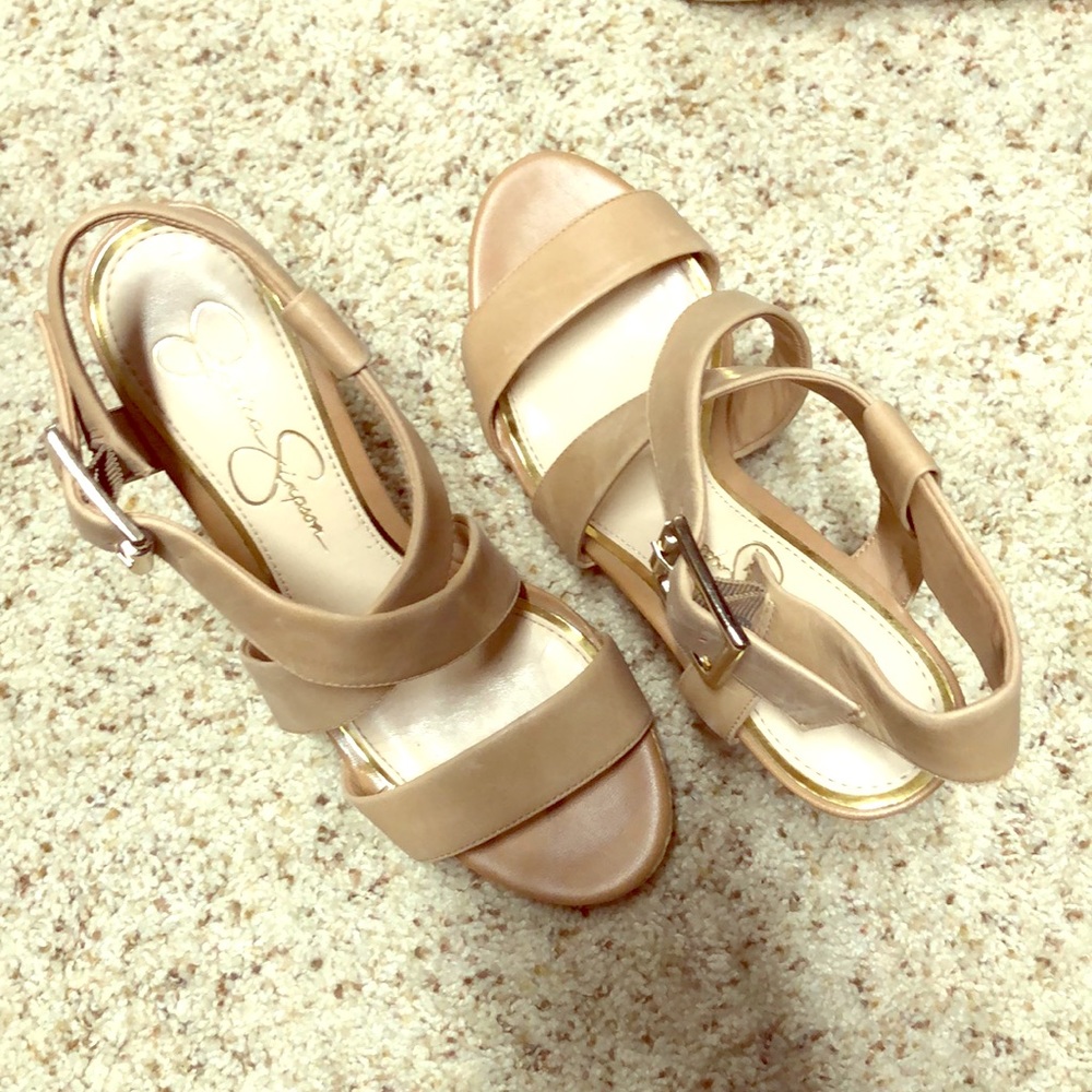 Jessica Simpson wedges.